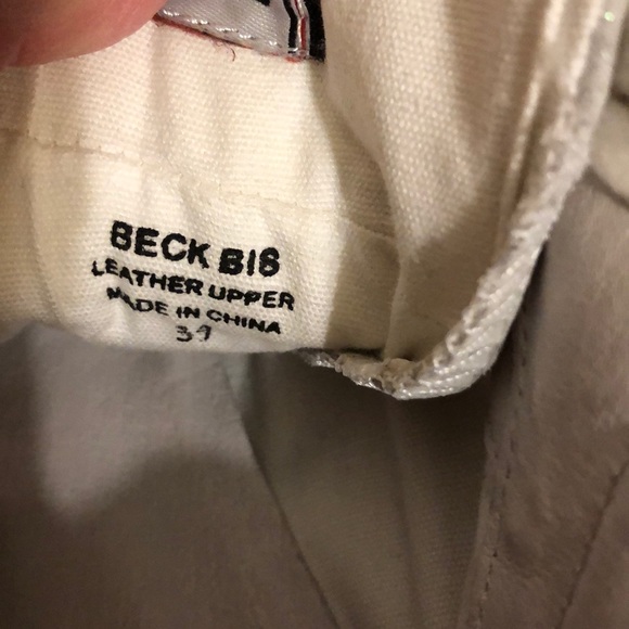 ASN white iridescent wedge sneaker - Picture 9 of 10